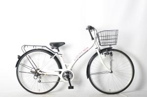 China 27 Inch Ladies Urban City Bicycles Adults Six Speed City Bike OEM ODM wholesale