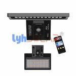 64pcs Of Chips Outdoor Solar Deck Step Lights High Lighting Efficiency Total