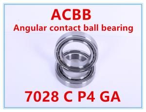 China 7028 C P4 GA Angular Contact Ball Bearing wholesale
