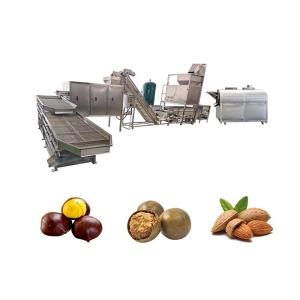 China Restaurant Fully Automatic Nut Snack Single Double Rotary Roller Seasoning Flavoring Production Line wholesale