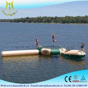 China Hansel perfect plastic kids inflatable pool and slide for family wholesale