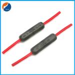 16AWG Gauge 5x20mm Inline Glass Tube Fuse Holder Splash Proof Waterproof