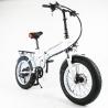 Buy cheap 6Speed Fat Wheel Folding Electric Bike , 120KG Load Folding Mountain Ebike from wholesalers
