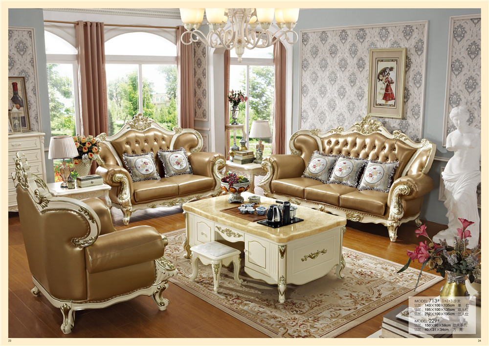 Leather Design Living Room Funiture Sofa Home