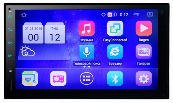 Ouchuangbo 7 inch full touch HD car radio stereo radio support 3G WIFI BT
