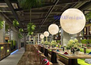 China Giant Advertising Inflatable Moon Balloon Light Large For Decoration LED400W wholesale