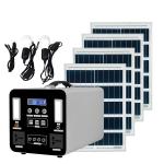 1000W solar energy system power station lifepo4 energy system storage portable