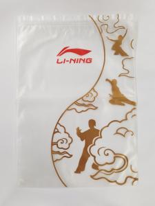 China MATT OPP Custom Clothing Packaging Bags Plastic Zipper For Sportswear wholesale