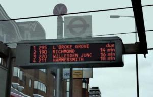 China Bus station display destination screen p10 single red led display wholesale