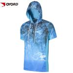 Professional Custom Fishing Jerseys Skin Friendly Loose Cut Fit High Resolution
