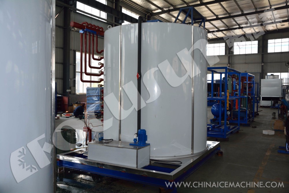 Cooling way Water Cooling 5 Ton Large Capacity Fast Cube Ice Machine for Printing Shops