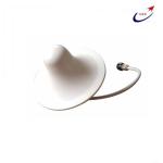 Indoor 2.4GHz 5dBi Omni Directional Ceiling Antenna ABS White N Male Female