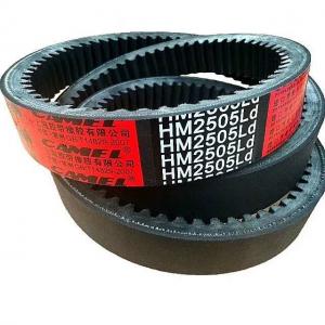 China Agricultural Poly Vee Belt , Raw Edge Cogged Industrial V Belts Rubber Material wholesale