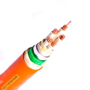 China GN-BTLY 5 Cores 5x25MM2 Mineral Insulated Cable , Fire Resistance Cables Aluminum Sheath wholesale