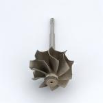GT2860R Turbine wheel shaft 435813-0007 for 739548/771847/743347 shafr length