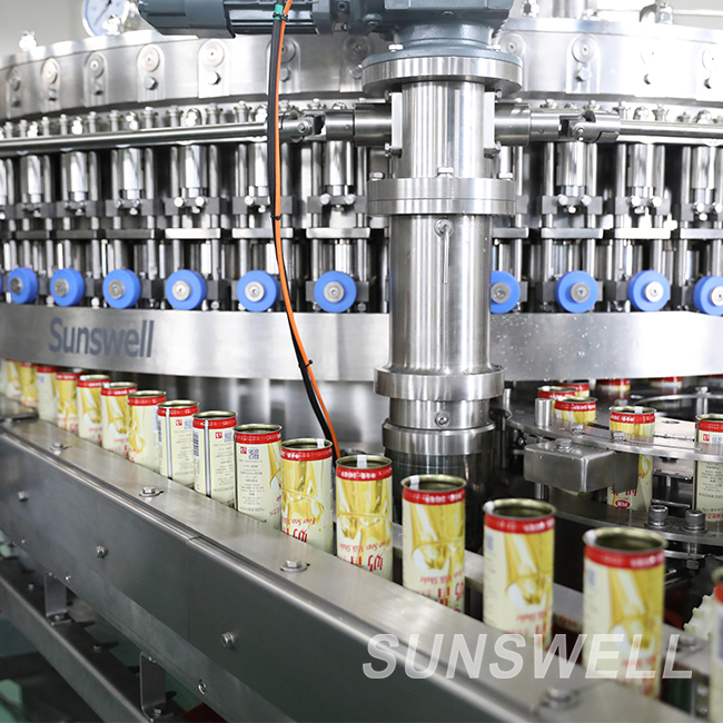 18000CPH 200ml CSD Carbonated Soft Drink Canning Production Line