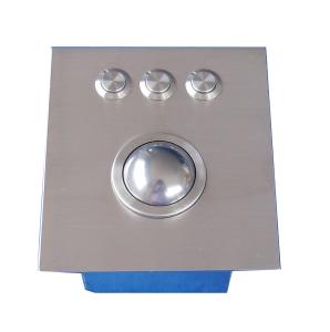China IP65 dynamic vandal proof top panel mount military 38mm Trackball Pointing Device wholesale