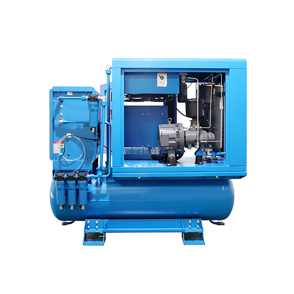 4 In 1 22kw Permanent Magnet Frequency Conversion Screw Air Compressor For Laser Cutting Machine