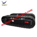 Custom hydraulic 1 - 30 tons crawler tracks excavator steel track undercarriage