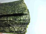 Nutrient Healthy Rich Dark Green Roasted Edible Seaweed to Make Furikake