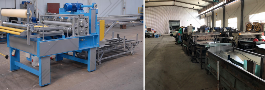 Cut to length and slitting line