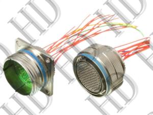 China Scoop Proof D38999 Series III Connectors Quick Coupling Aluminium Alloy Shell wholesale