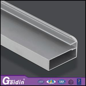 China aluminum extrude CNC kitchen cabinet shower door handle profiles wholesale