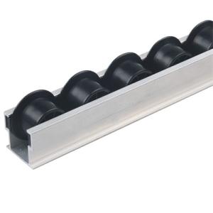 China ESD 6063 Aluminum Flow Roller Track JY 2049A With Flange wholesale