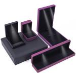 Custom Logo Jewelry Packaging Box Hanhong Velvet Stud Earrings Necklace Bracelet