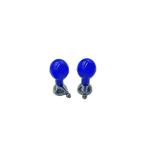 Plating Silver EKG Accessories Chloride ECG suction bulb For Adult