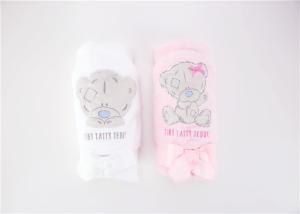 China 100% Cotton Cute Baby Swaddle Blankets 75X75CM Size Machine Washable wholesale