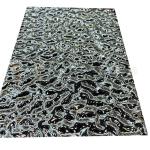 Small Size Water Ripple Mirror Surface Black Titanium SS Embossed Sheet For