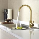 Saniary Ware Fittings Steel 304 Or 316 Body Kitchen Faucets Deck Mounted Single