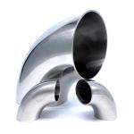 Sanitary Stainless Steel 304 316 90 Degree Welded Elbow Pipe Joint with ANSI