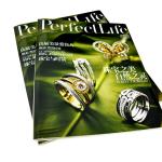 A4 Film Lamination Personal Magazine Book Printing Customized Glossy Finish