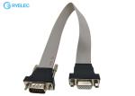 15pin Male Female Plastic Connector VGA To VGA HDB15 Flexible Flat Ribbon Cable