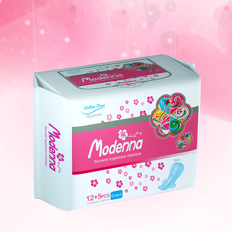 Feminine Menstrual Sanitary Pads Organic Cotton Anion Panty Liner Breathable