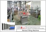 Semi Automatic Aerosol Filling Machine For Body Deodorant Perfume / Hair / Paint