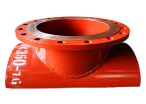 China Tapping Saddle Split Sleeve Weld Sch5s Flanged Reducing Tee wholesale