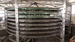 China Spiral Cooling Tower Spiral Cooling Conveyor for Toast Bread wholesale