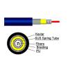 Buy cheap 1 ~ 24 core Single Mode Armored Fiber Optic Cable Computer Room 0.9 Tube SOS from wholesalers