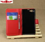 Sony Xperia Z1 Compact PU Wallet Leather Cases With Card Holder Multi Colors