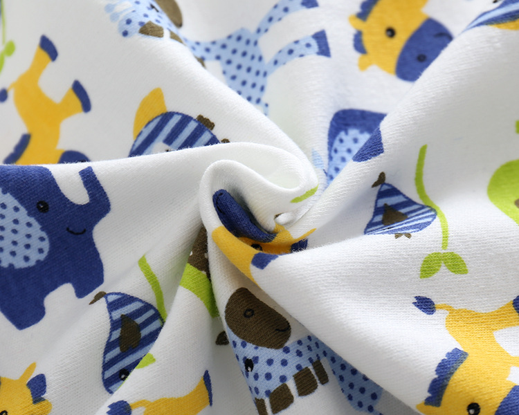 Soft Cute Newborn Baby Clothes Short Sleeve Bodysuit Baby Boys And Girls