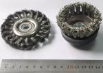 Removing Paint Steel 3 Inch Wire Cup Brush 0.5mm Carbon Steel Wire Material