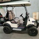 2+2 Seats Electric Golf Cart 4 Seater Home Luxury McPherson Suspension Factory