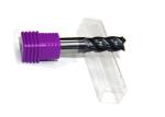 Solid Carbide CNC End Mill Cutting Tools for Steel Four Flute Coated
