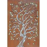 Rectangle Decoration Metal Garden Products Corten Steel Garden Screen Fence