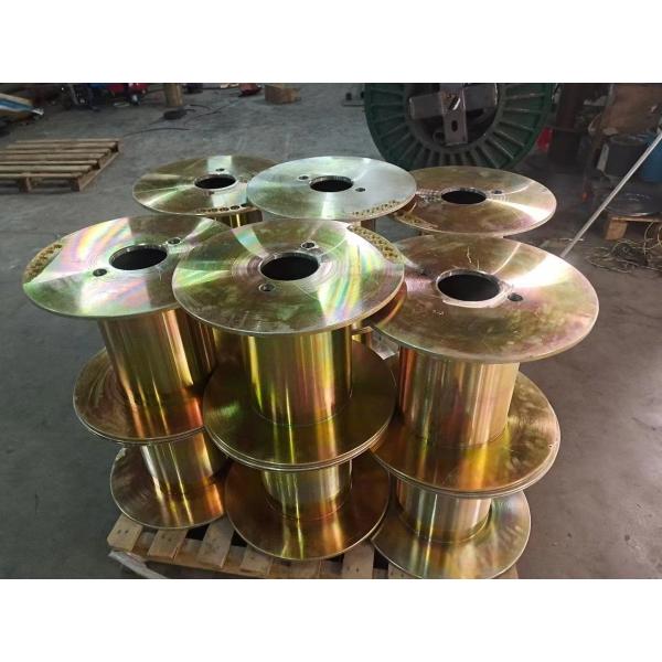 300mm Flat Steel Cable Bobbin And Spool High Speed For Wire Drawing Machine