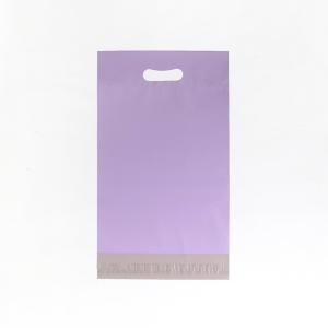 China Purple PE Hand Eco Friendly Mailer Bags For Clothing Packaging wholesale