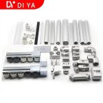Quality Certified Fastener Karakuri Pipe Rack OD28 Aluminum Tube Profile